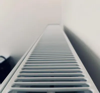 a ladder leading up into a foggy room at Vakantiewoning Huis 8 in Tongeren
