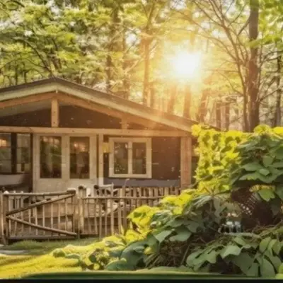 Chalet Bosrust met serre & privéparking Natuur nabij Maastricht