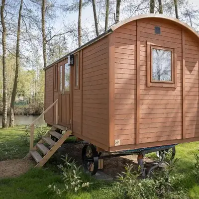 Camping Papillon Kinrooi - Pipowagen 2p