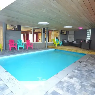 Trooz Villa with Pool & Sauna