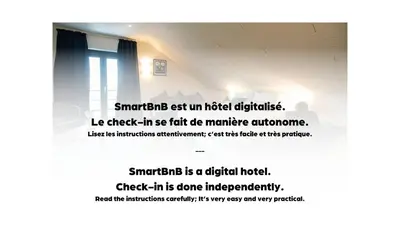 a screenshot of a webpage of a window at Smart Bnb - Appart Hotel Battice in Herve